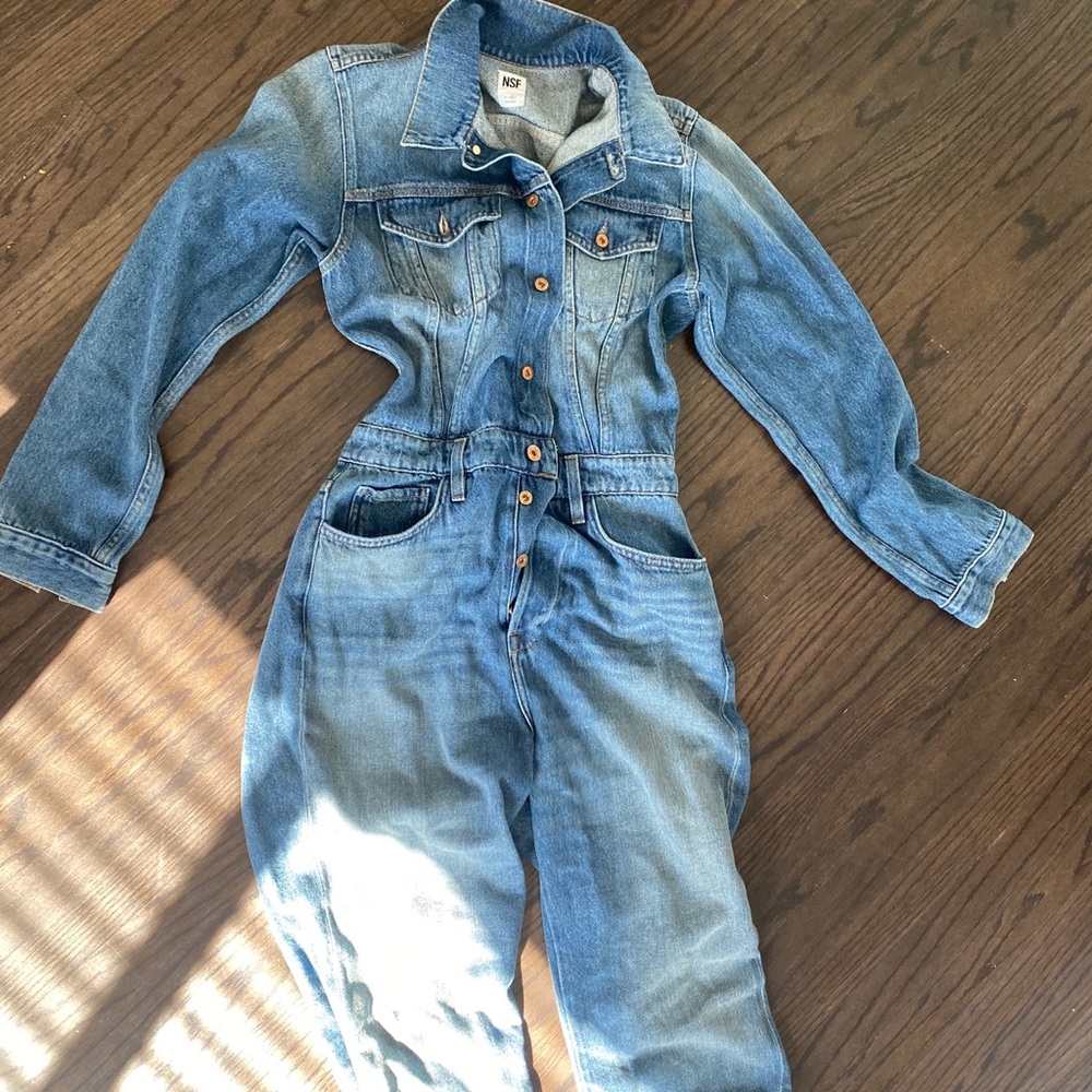 Denim jumpsuit